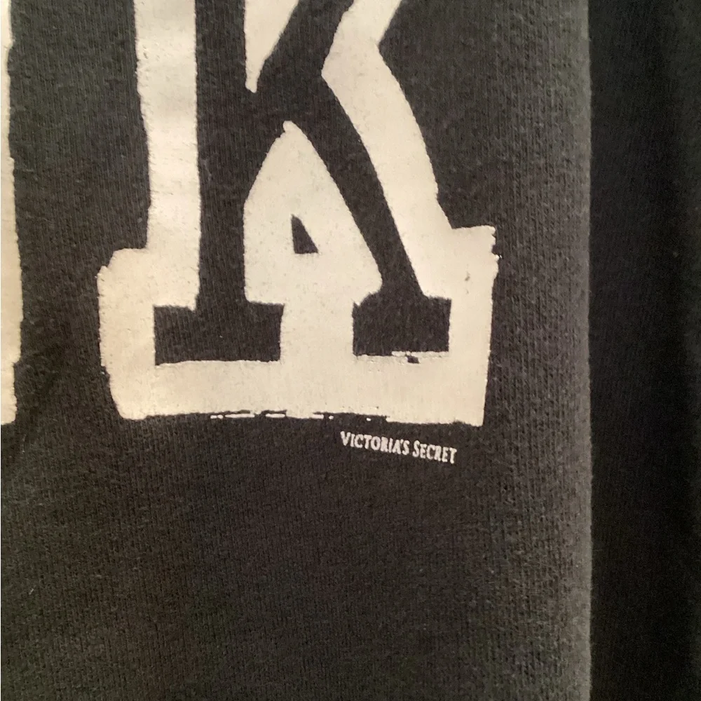 Victoria's Secret Wide leg lounge pants  with '86' Design 🖤FINAL PRICE 🖤 - Picture 5 of 11